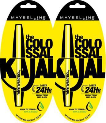 Maybelline colossal kajal(01 black,0.7g)