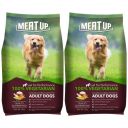 Meat Up 100% Veg Adult Dog Food, 3kg (Buy 1 Get 1 Free)...