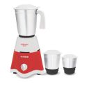 Mellerware MG 03 550-Watt Mixer Grinder with 3 Jars (Red/White)...