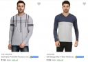 Men's Full Sleeeve Men's Tshirt Upto 80% Off...