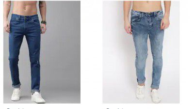 Men's Jeans Flat 70% Off
