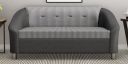 Mexico 2 Seater Sofa in Black & White colour by Furnitech...