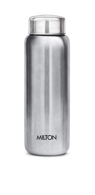Milton Aqua 750 Stainless Steel Water Bottle, 750 ml, Silver