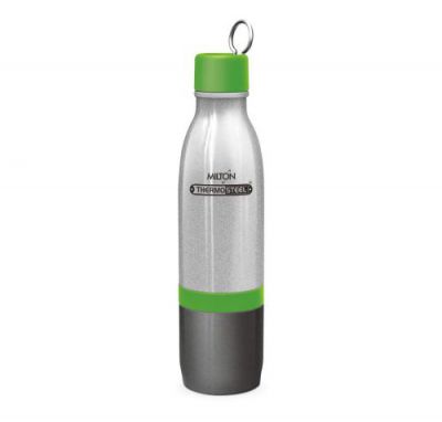 Milton Chai Pani Thermosteel Hot or Cold Bottle, 820 ml, Green