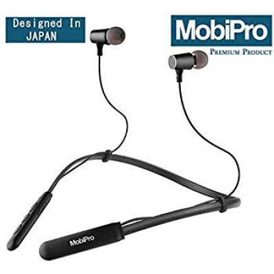 Mobipro Flex Wireless Bluetooth Headset 4.2, Neckband, Noise Cancellation Headphones