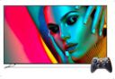 Motorola 189cm (75 inch) Ultra HD (4K) LED Smart Android TV with Wireless Gamepad (75SAUHDM)...