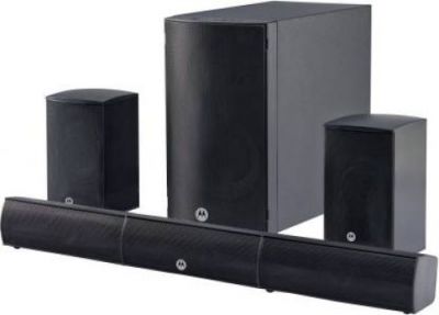 Motorola AmphisoundX 80 W Bluetooth Home Theatre (Black, 5.1 Channel)