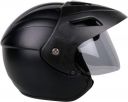 Mototrance TC-2101 Open Face Helmet (Matt Black, L)...