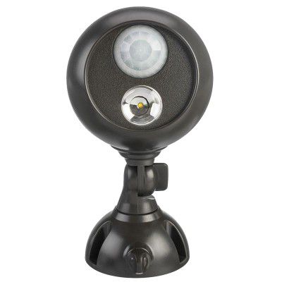 Mr. Beams Electric Powered 75 Watt Wireless Motion Sensor LED Spot Light (MB360, Black)