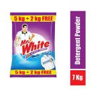 Mr. White Detergent Powder - 5 Kg with Free 2Kg...