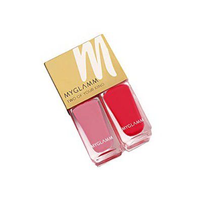 MyGlamm 2IN1 Nail Paint-Champagne Brunch-2X5ml