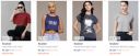 Myntra Womens Tshirts Start at Rs.119...