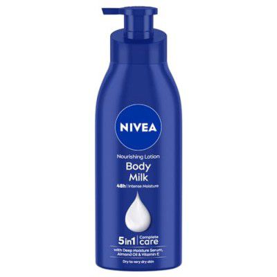 NIVEA Nourishing Body Milk - 400ml Body Lotion | For Very Dry Skin