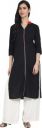 Nayo Women Solid Straight Kurta...