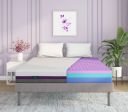 Doctor Dreams by Nilkamal Comfortable Dual Foam Support TruGrid® Mattress (Single, 75X36, White & Purple)...