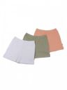Nino Bambino Boys Set of 3 Organic Cotton Shorts...