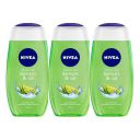 Nivea Lemon and Oil Shower Gel, 250ml (Pack of 3)...