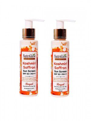 NutriGlow Set of 2 Royal Kashmiri Saffron SPF - 100 ml