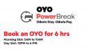 OYO Powerbreak: Book Rooms for 6 Hours at Half Rate...