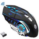 Offbeat RIPJAW 2.4Ghz Rechargeable Wireless Gaming Mouse - 7D Buttons, DPI : 1600,2400,3200, Mice for PC Laptop (Light Weight)...