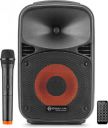 Oshaan Wireless Rechargeable 8” Trolley Speaker 56 Bluetooth Tower Speaker (Black, Mono Channel)...