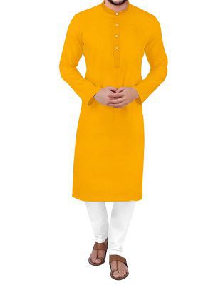 PARALLEL TIMES Men's Cotton Traditional Cotton Kurta