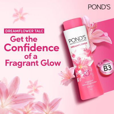 POND'S Dreamflower Fragrant Talcum Powder, 400 g