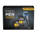 POND'S Men Pollution Out Face wash & Daily Defence Face Creme,100gm face wash and 55gm cream with Free Trimmer Combo...