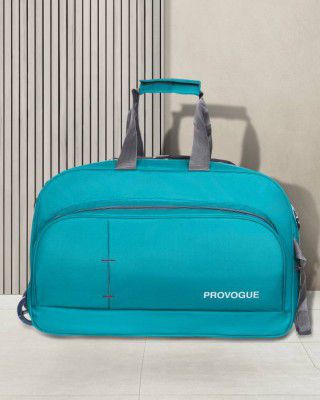PROVOGUE 50L Strolley Duffel Bag - PRO-56L travel bag Waterproof Polyester Lightweight luggage with 2 Wheels