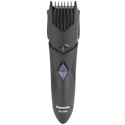 Panasonic Stainless Steel Blades Cordless Trimmer (10 Length Settings, ER-GB30-K44B, Black)