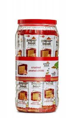 Paper Boat Crushed Peanut Chikki Jar, 800g