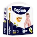 Papimo Baby Pants Diapers with Aloe Vera , Medium, 76 Count...