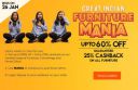 Pepperfry Makar Furniture Mania Sale: Up to 60% Off + 30% Cashback...