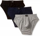 Peter England Men's Solid Brief (Pack of 3)...