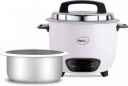 Pigeon Joy Electric Rice Cooker with Steaming Feature (1 L, White)...