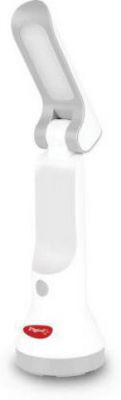 Pigeon Shine 2 in one desk and Torch Emergency Light (White)