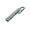Portronics Mport 52 USB C Hub (7-in-1) Type-C Data Ports at up to 10 Gbps, microSD & SD Card Reader for Laptops and Other Type C...