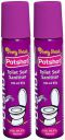 Potshot Toilet Seat Sanitiser Pack of 2 (2 x 100ml) - Get a germ free and sanitized toilet...