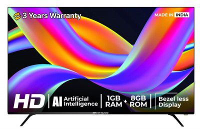 Power Guard 32" Frameless HD Ready Smart LED TV PG32FSVC