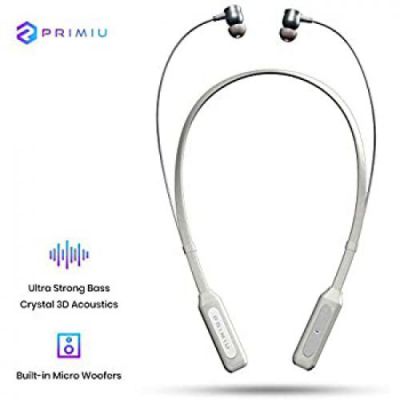 Primiu Apollo Neck Band Wireless Earphones with Ultra Strong Bass