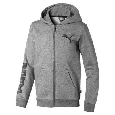 Puma KA Sweat Jacket FL B Medium Gray Heather