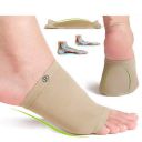 Purastep Unisex Flat Arch Support Pad Socks for Foot Pain Relief...