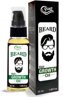 Quat Beard Growth Oil, For Men Hair Oil