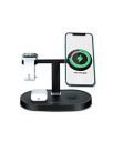 RAEGR MagFix Arc M1400 | 3 in 1| 15W Mag-Safe Compatible Wireless Charging Station...