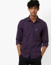 RED TAPE Checked Shirt with Patch Pocket...