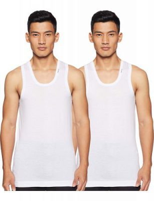 RUPA Frontline Men's Plain Vest (Pack of 2)