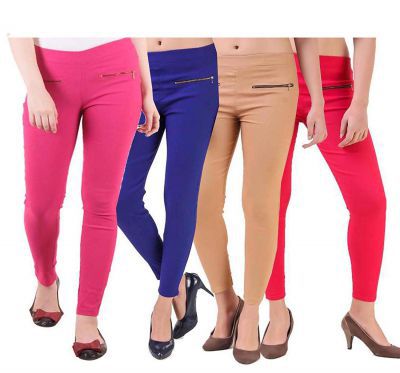 RZLECORT Women's Jeggings pack of 4 @119