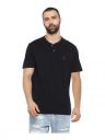 Red Tape Black Henley Cotton T-Shirt...