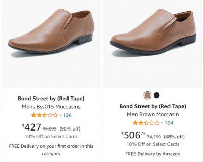 Red Tape Men's Casual Shoes at Minimum 80% OFF