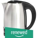 (Renewed) Amazon Brand - Solimo Stainless Steel Electric Kettle (1.7 Lit, 2000W)...